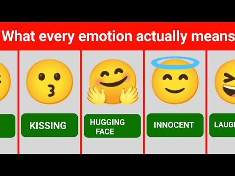 What every emotion actually means | Whatsapp Emoji Meanings ðŸ˜‚ðŸ˜˜ðŸ˜€