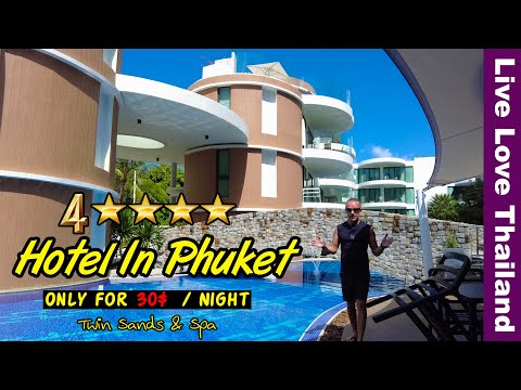 Et vidunderligt sted at bo i Phuket | 30$ per nat | Twin Sands Resort & Spa #livelovethailand