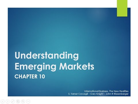 International Business | Understanding Emerging Markets | Online Lectures