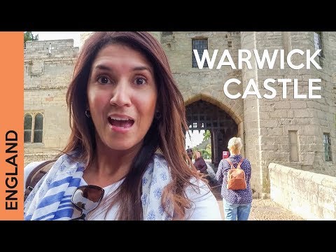 Warwick Castle - UK rejse - Vi sov på slot grunde!