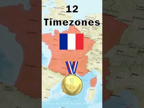 Which Country Has The Most Timezones? (It's Not Russia)