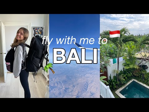 Fly with me to BALI | Backpacking Asia ep. 1