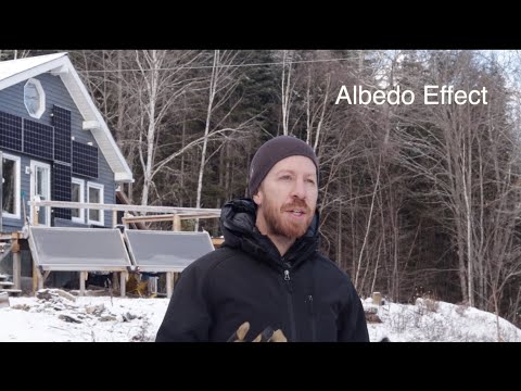 Solar Life 12 Panels in Winter and the Albedo Effect