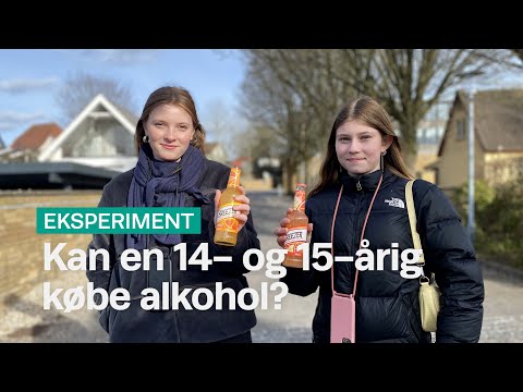 Eksperiment: Kan en 14- og 15-årig købe alkohol? | Bemærk