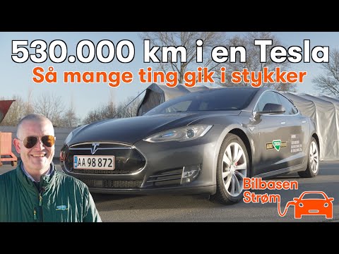 STRØM - afsnit 18: Tesla Model S med 530.000 km på tælleren - Så meget er blevet skiftet