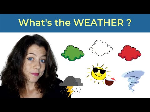 The Italian WEATHER (Basic Words and Expressions)