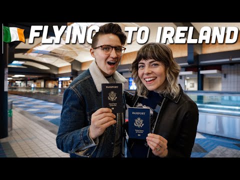 FLYING TO DUBLIN IN 2022! // (Americans First Time in Ireland)