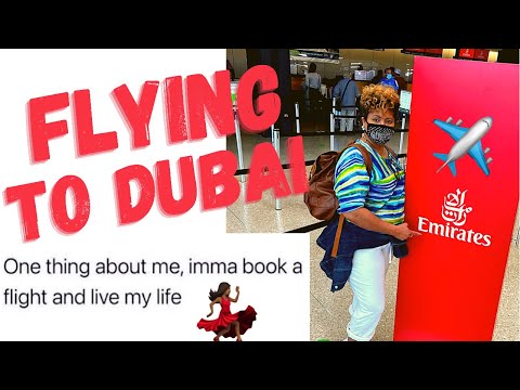 Flying to Dubai Vlog | Emirates Economy Class Travel + Things to do while traveling long distance