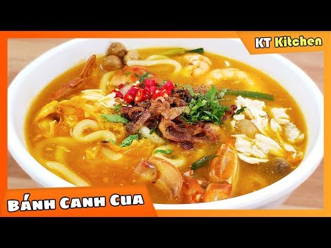 Cách Nấu BÁNH CANH CUA Thơm Ngon Đơn Giản Dễ Làm || Vietnamese Crab Udon | ENGLISH CAPTION