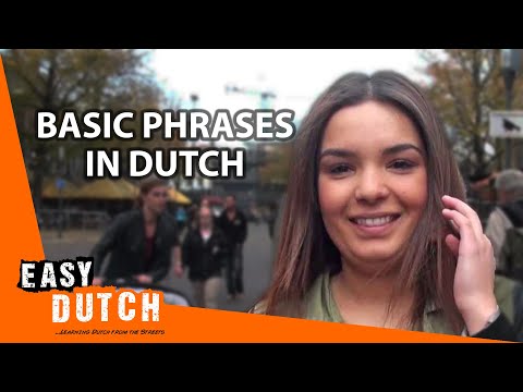 Easy Dutch 1 - Basic Phrases from the streets