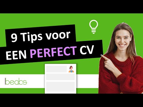 CV maken: 9 Tips voor een perfect CV (2023)
