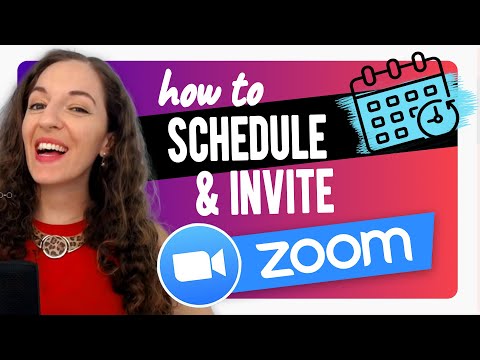 How to Schedule a Zoom Meeting and Invite Someone 2022